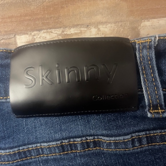 Men’s Skinny Jeans Dark Blue Size 30 - Picture 4 of 4